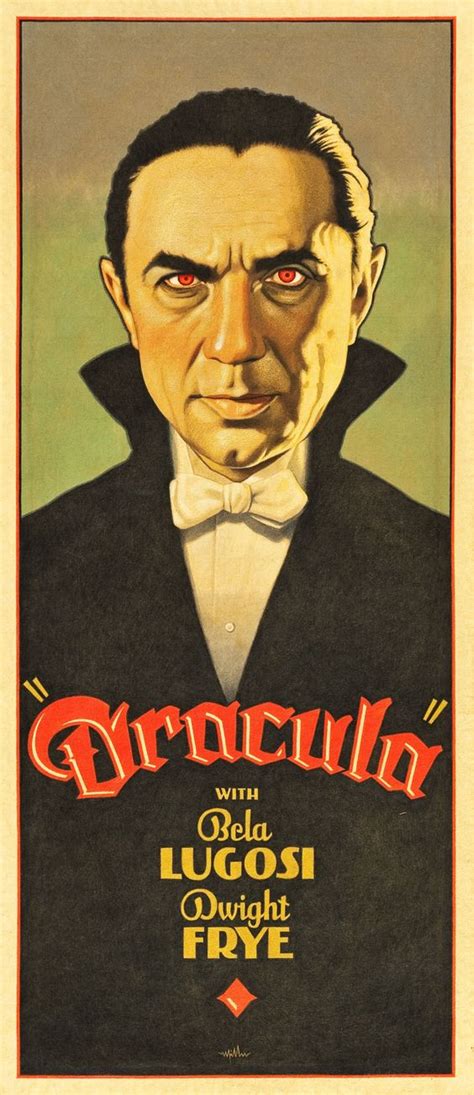 Dracula, Vintage horror and Poster vintage on Pinterest