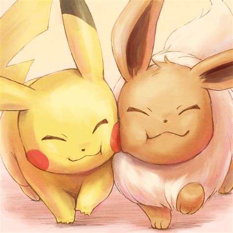 Cute Pikachu and Eevee Wallpapers - Top Free Cute Pikachu and Eevee Backgrounds - WallpaperAccess