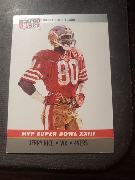 Jerry Rice | Graded 10 | 1990 Pro Set Super Bowl MVP