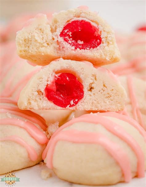 CHERRY SHORTBREAD COOKIES - Family Cookie Recipes