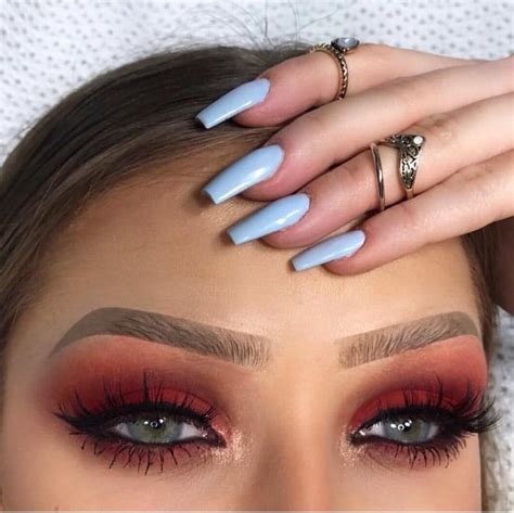 Pin by Deb McCormick on Makeup | Red eye makeup, Dance eye makeup, Red makeup