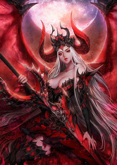 Demon by DaHyeon Seo (PIDIC) on ArtStation. | Guerreira fantasia ...