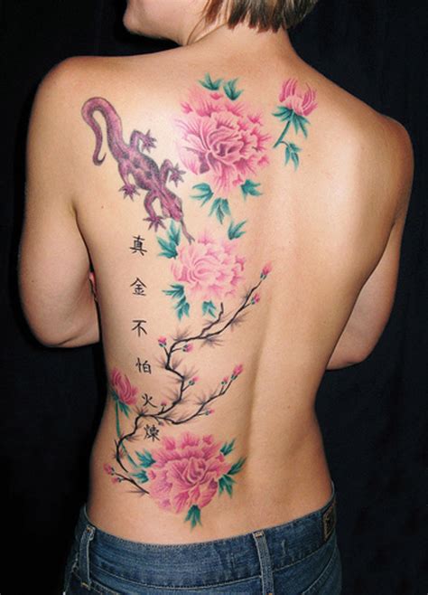 Blossom Tattoo: Chinese, Japanese Flower Designs-12 Seductive Ideas ...