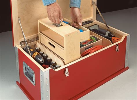 High-Tech Tool Chest in 2022 | Wood tool box, Tool box organization ...