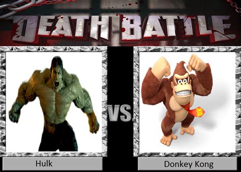 Death Battle The Hulk Vs Donkey Kong by masonartcarr on DeviantArt