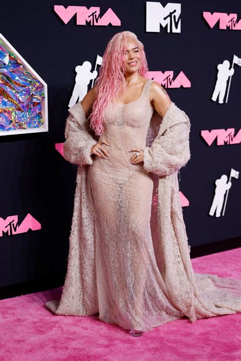 Karol G: looks traslúcidos y show enloquecen a Anuel AA en los MTV Video Music Awards 2023 - La ...