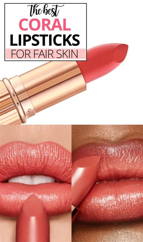 The Best Coral Lipsticks for Fair Skin This Summer (+Cheap!)