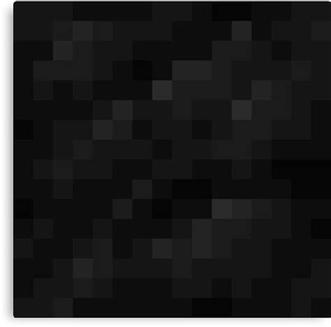 Minecraft Coal Block | Minecraft, Coal, Canvas prints