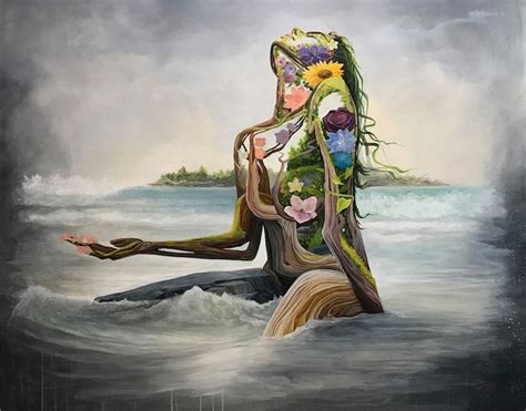 Surreal Portraits Celebrate “Mother Earth” With Women Made Out of ...