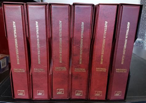 Seven Seas Decimal Australia Hingeless Albums Volumes 1 - 6 or 6 Volume Set - Nivek Stamps