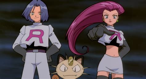 Download Meowth (Pokémon) James (Pokémon) Jessie (Pokémon) Team Rocket Anime Pokémon: The Movie ...