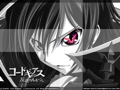 Character 2: Lelouch Eye power: Can control people by making eye contact with powered eye Man ...