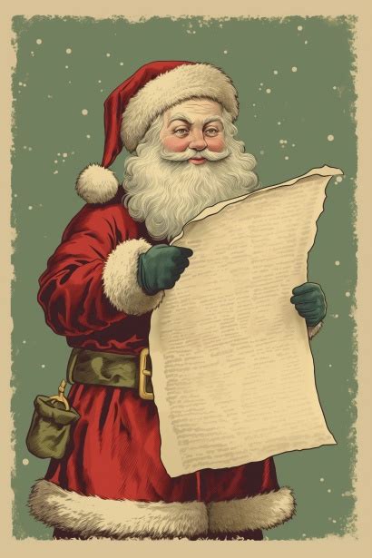 Santa Claus And Blank Board Free Stock Photo - Public Domain Pictures