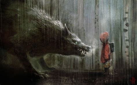 Download I Love These Dark Fairy Tales So Much - Red Riding Hood Dark ...