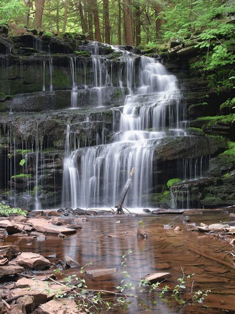 Capturing Waterfalls: Delaware Water Gap and Other Examples