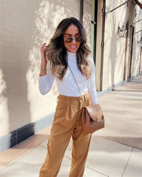 40 Corduroy Pants Outfit Ideas for Women - Her Style Code