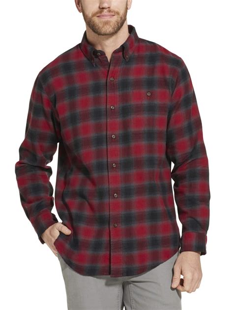 Dam Good Supply Co - Big & Tall Men's Performance Cotton Flannel Shirt - Walmart.com - Walmart.com