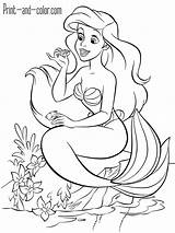 The Little Mermaid coloring pages  Print And Colorcom sketch template