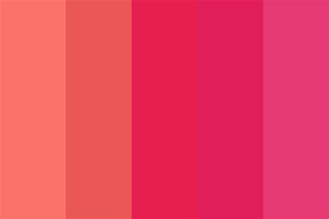 Coral Color Palette