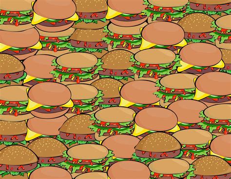 Burger Pattern Wallpapers - Top Free Burger Pattern Backgrounds ...