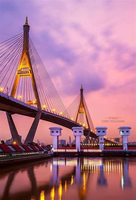 “Bhumibol bridge”, colors of greatness. – Maria & Teguh Photostory