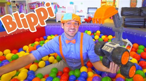 Blippi Fun and Learning at The Fidgets Indoor Playground For Kids | 1 Hour Of Blippi Learning ...