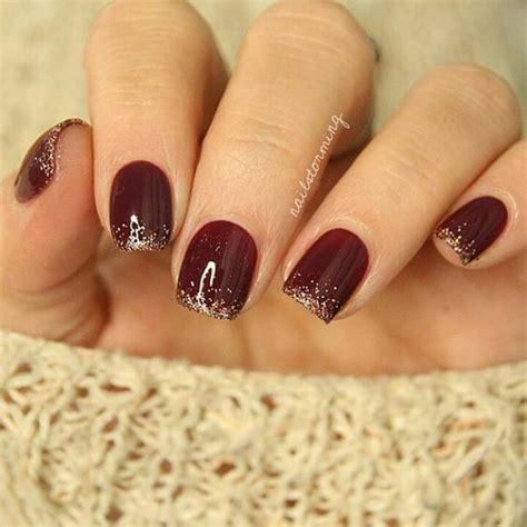 Top 70 Burgundy Nails | NAILSPIRATION