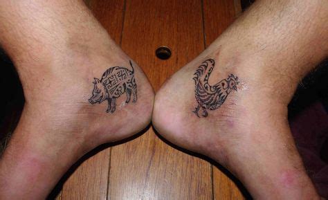 23 Best Traditional chicken and pig foot tat ideas | rooster tattoo ...