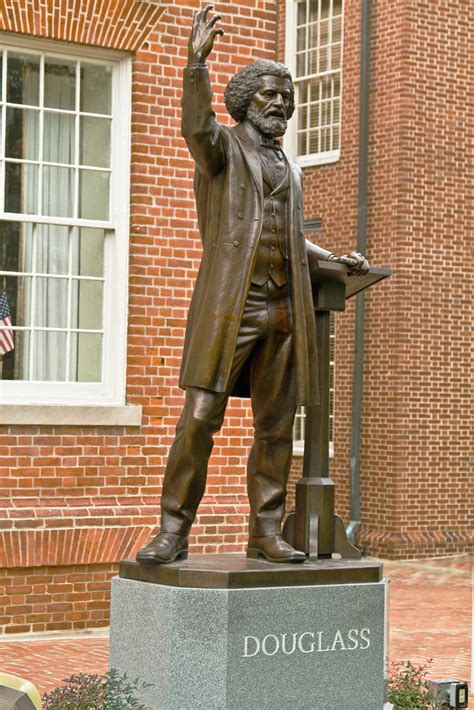 Frederick Douglass | Statue of Frederick Douglass at Talbot … | Flickr