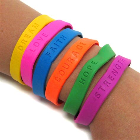 What does the color rubber bracelets mean – The Meaning Of Color