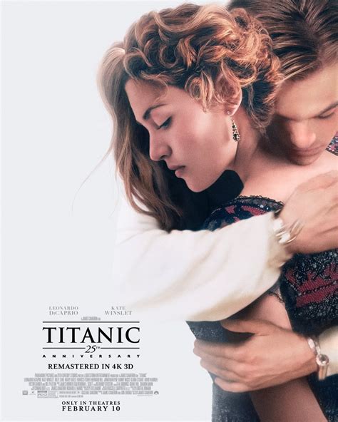 Kate Winslet Wears a Confusing Hairstyle on a Titanic Movie Poster Promoting the Upcoming ...