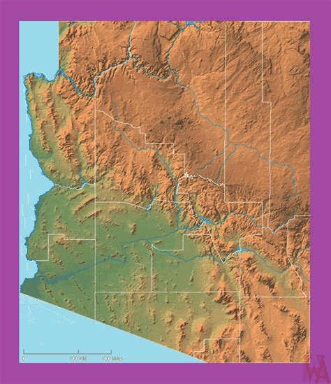 Arizona Detailed Map Detailed Map Of Arizona Whatsans - vrogue.co