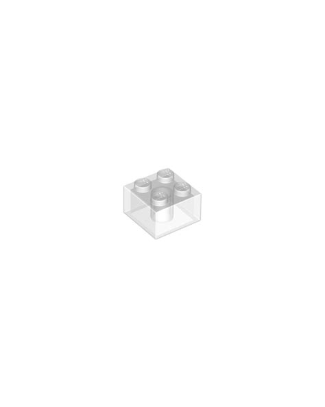 NOUVEAU LEGO ® brique 2X2 transparent