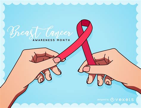 Breast Cancer Awareness Month Design - Vector Download