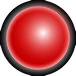 2 Red Sphere Blurred Reflection | Free SVG
