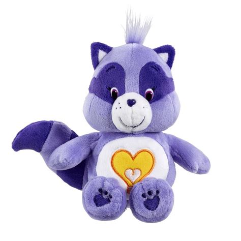 Kidcore — Bright heart raccoon plush