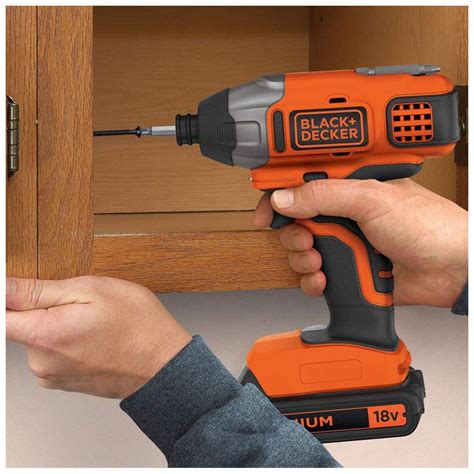 Black & Decker 18V Lithium-ion Cordless Impact Drill Driver - Bare Unit | BuysBest