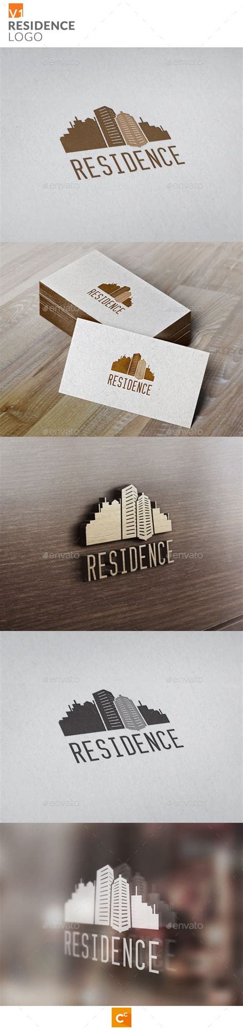 Residence Logo | Logo design template, Logo design, ? logo