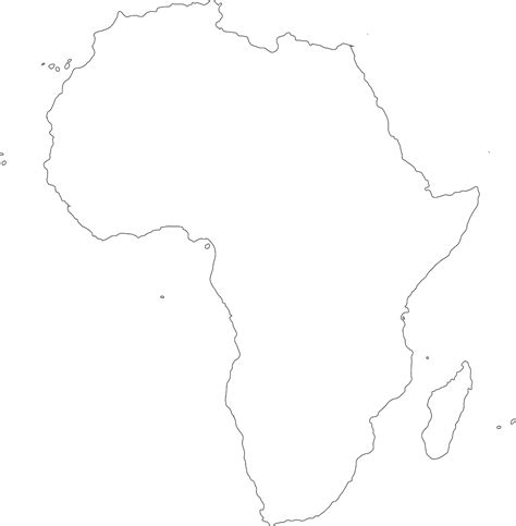 Africa Map PNG Transparent Images - PNG All