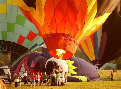 Just Camping Out: Dansville Balloon Fest: Picture preview, looking back ...