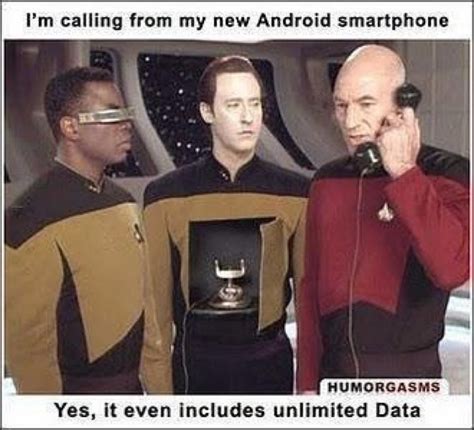 android smart phone | Star trek funny, Star trek, Nerd humor