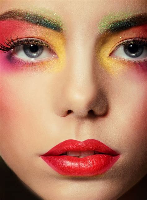 Free Images : person, woman, red, color, colorful, closeup, pink, lip ...