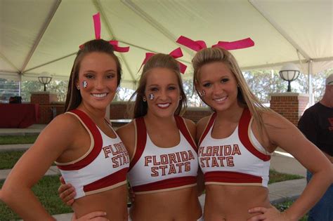 NFL and College Cheerleaders Photos: Florida State Cheerleaders Are Just Plain Hot