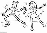 Couple dancing  Coloring Pages 24 sketch template