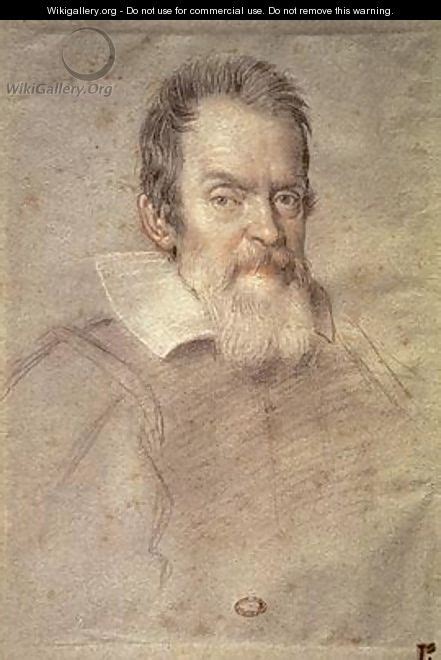 Portrait of Galileo Galilei 1564-1642 Astronomer and Physicist ...