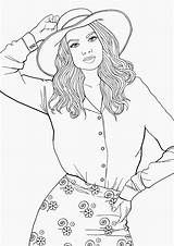 Coloring Pages For Women sketch template