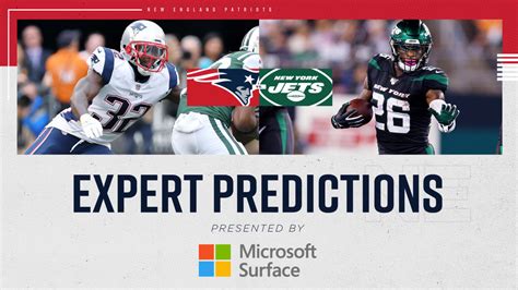 Game Predictions: Expert picks for Patriots at Jets