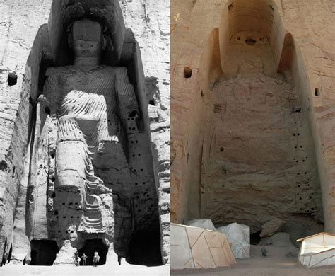 Photos of ancient landmarks and World Heritage sites destroyed by Isis and the Taliban