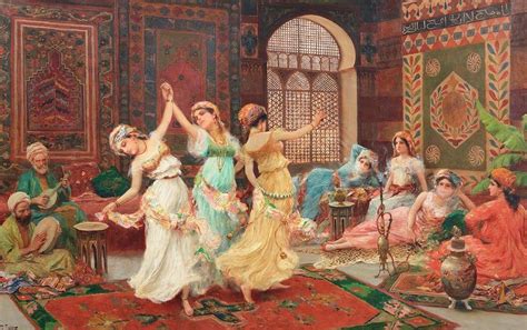 The Fascinating World of Women in an Ottoman Harem | Painting, Art ...