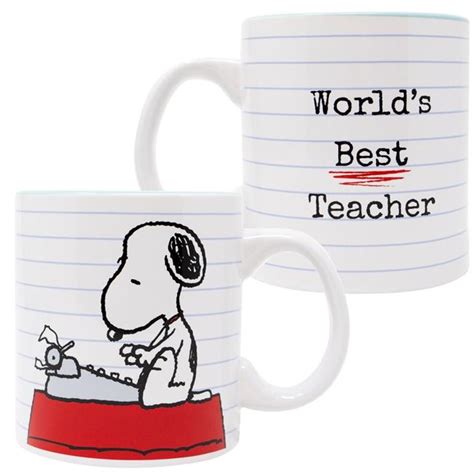 Snoopy 799180 Snoopy 20 oz Peanuts Worlds Best Teacher Mug | Walmart Canada